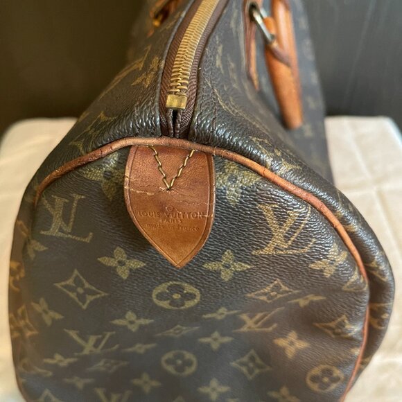 100% Authentic Louis Vuitton Speedy 40 Monogram (Vintage) - Picture 4 of 11